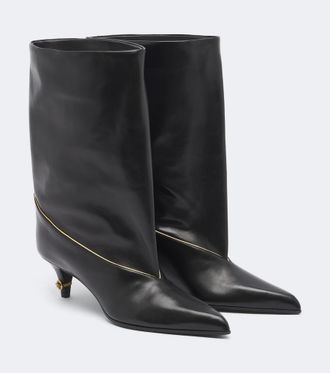 Versace Botas Medusa de piel