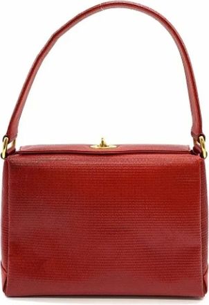 Gucci Pre-owned Handbags, female, Red, Size: ONE SIZE Pre-owned Leather gucci-bags