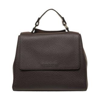Orciani Handbags, female, Brown, Size: ONE SIZE Sveva Soft Small Handbag