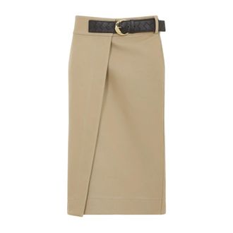 Bottega Veneta Mujer, Faldas, Beige, Talla: S