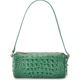 Brahmin Billie Croc Embossed Leather Barrel Bag in Palm at Nordstrom
