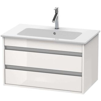 Duravit Ketho Mueble Bajo Encimera 6429, 2 Cajones, 800mm, - Duravit