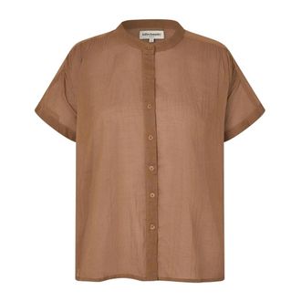 Lollys Laundry Shirts - Dames - Overhemden - Bruin - XS - Overhemden
