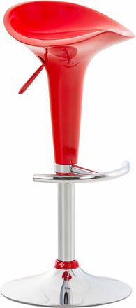 Clp Taburete Saddle Rojo