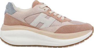 Hogan H714 Suede And Mesh Sneakers Shoes