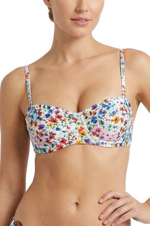 Change of Scenery Nellie Underwire Balconette Bikini Top in Wildflower Patch at Nordstrom, Size X-Small