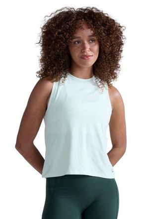 2XU Form Soft Jersey Relaxed Tank in Mint Dust/white at Nordstrom, Size X-Small