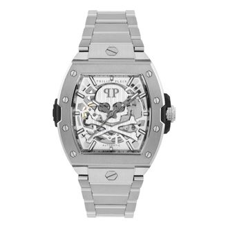 Philipp Plein Accessoires, Heren, Grijs, ONE Size, The $keleton 2.0