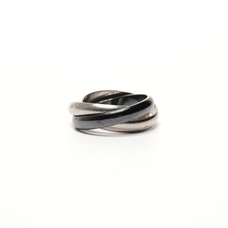 Cartier Silver Band Ring (Pre-Owned)