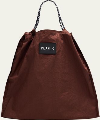 Plan C Cotton Shopping Tote Bag