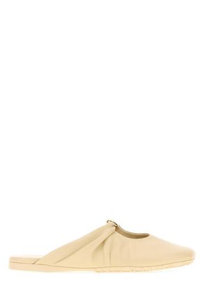 Loewe Yellow Solid Pebble Soft Mule
