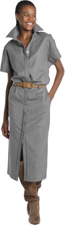 Crida Milano Shirt Sospiri - Dames - Shirt Kleedjes - Grijs - XS - Wol - Kleedjes