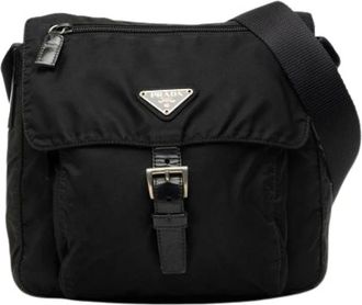 Prada Borsa a tracolla Pre-owned Vintage in nylon - - Pre-owned - Donna - Nero - ONE SIZE