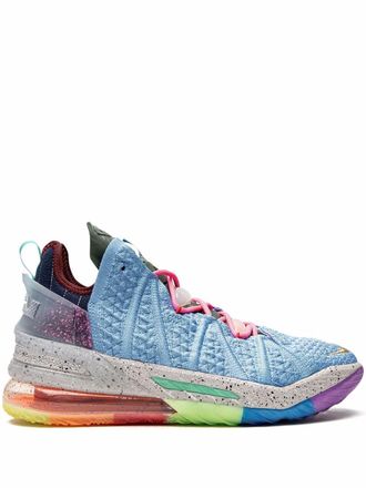 Nike Lebron 18 EP Best Of 1-9 sneakers - unisex - Rubber/Fabric/Fabric - 10 - Blue