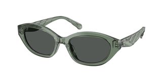 Tory Burch TY7232U 194187 Womens Sunglasses Green Size 52