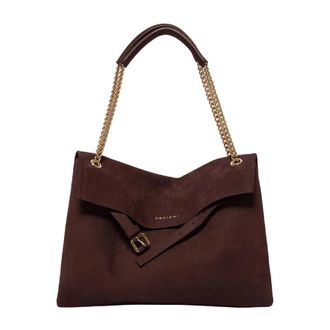 Orciani Venus Nabucco Midi - Dames - Schoudertassen - Rood - ONE Size - Leer - Tassen