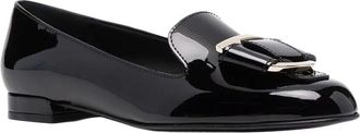 Ferragamo Gancini Bow Leather Loafer