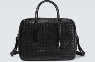Bottega Veneta Getaway Intrecciato leather duffel bag