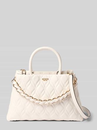 Guess Handtasche in Leder-Optik Modell Maxine in Offwhite, Gr&ouml;&szlig;e 1