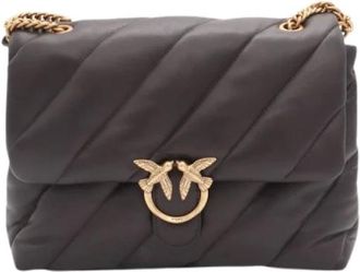 Pinko Pinko, Dames, Tassen, Bruin, Maat: ONE Size
