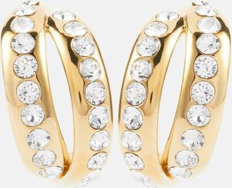 Amina Muaddi Jahleel embellished earrings