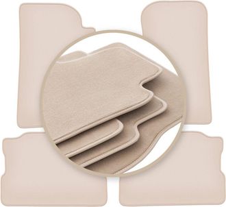 OEM Alfombrillas Premium Beige Para: Jeep Wrangler Iv Rubicon Off-road 2017