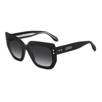 Isabel Marant Rectangle Sunglasses - female - Isabel Marant - Sunglasses - Black - 53 MM - Accessories