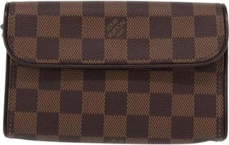 Louis Vuitton Pre-owned Belt Bags, female, Brown, Size: ONE SIZE Pre-owned Canvas Belt Bag