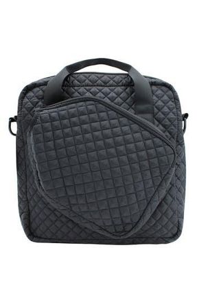 Mytagalongs Coco Quilted Bag & Pickleball Set in Black at Nordstrom Rack