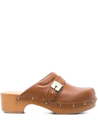 Scholl Clogs Pescura 50mm - Marrone