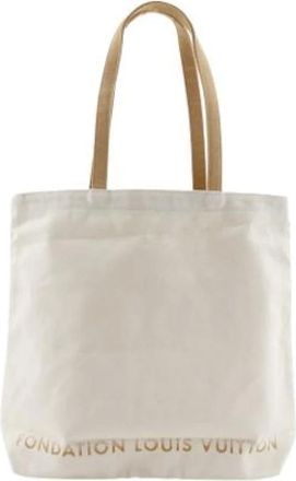 Louis Vuitton Pre-owned Tote Bags, female, White, Size: ONE SIZE Pre-owned Tote Bag