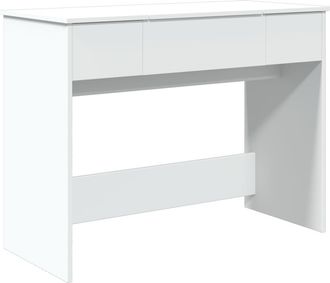 vidaXL Tocador Con Espejo Blanco 100x45x76 Cm Vidaxl