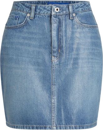 Karl Lagerfeld Minigonna denim - Blu