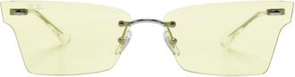 Ray-Ban Xime rimless sunglasses - unisex - Metal - 64 - Silver