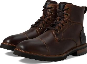 Florsheim Renegade Cap Toe Boot Mens Boots Brown Crazy Horse : 7.5 M (D), Leather
