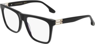 Victoria Beckham Eyeglasses Square Full Rim, Black Frame And Clear Demo Lenses Lens Vb2679001