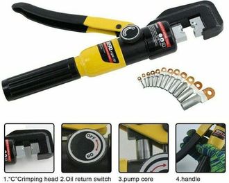 OEM Alicates De Crimpado Hidr&aacute;ulicos Alicates De Crimpado 4-70 Mm&sup2; Alicates De Crimpado Para Terminales De Cable
