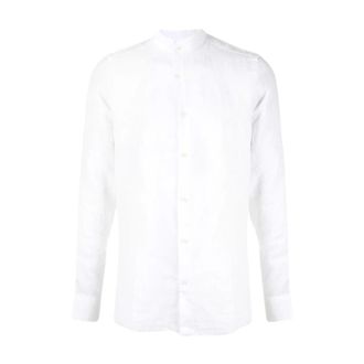 Frescobol Carioca Formal Shirts - Heren - Casual Overhemden - Wit - 2XL - Overhemden