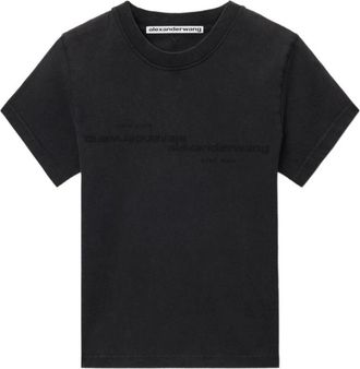 Alexander Wang Mujer, Camisetas, Negro, Talla: S