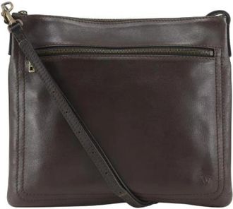 Louis Vuitton Pre-owned Pochette Chauny MM Leren Schoudertas - Heren - Vintage Schoudertas - Bruin - ONE Size - Leer - Vintage