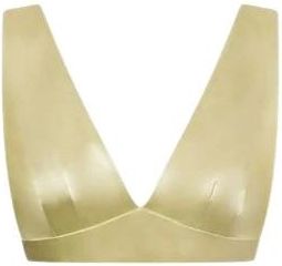 Philosophy di Lorenzo Serafini Sleeveless Tops, female, Green, Size: 2XS Satin Micro Top