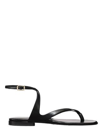 Margaux Eyewear The Palermo Sandal in Black Nappa at Nordstrom, Size 42.5