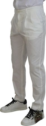 Dolce & Gabbana Mens Cotton Chino White