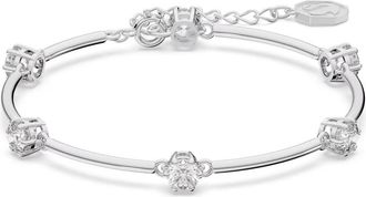 Swarovski Constella White Ronde Armband - Dames - Armbanden - Grijs - ONE Size - Accessoires