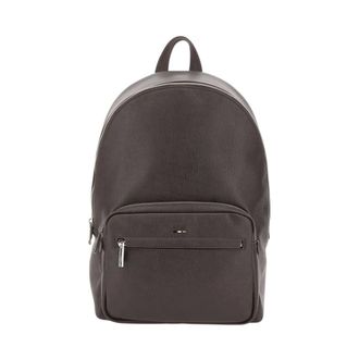 HUGO BOSS Ray Rugzak - Heren - Tassen - Bruin - Maat: ONE Size Leer
