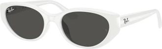 Ray-Ban Heren, Accessoires, Wit, Maat: 55 MM