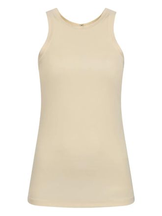 Toteme Tanktop met rits - Beige