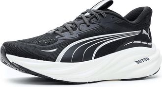 Puma Magnify Nitro 3 Running Shoes Mens Running Shoes Puma Black/Puma White : 11.5 D - Medium, Synthetic