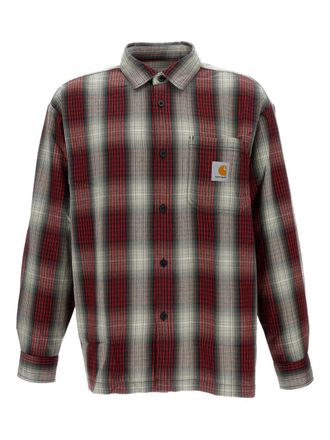 Carhartt Work in Progress Camicia oversize con taschino - Rosso