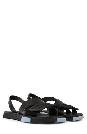 Camper Set Slingback Sport Sandal in Black at Nordstrom Rack, Size 44